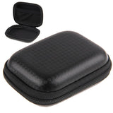 Waterproof Carbon Fiber Portable Case for Gopro and Other Sport Cameras - 8cm x 6cm x 2.5cm