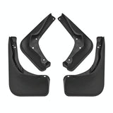 For Mercedes-Benz B-Class 2012-2015 4Pcs / Set Car Auto Soft Plastic Splash Flaps Fender Guard - Front View