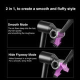 Smooth Flyaway Nozzle for Dyson Hair Dryer - 45-Degree Angle