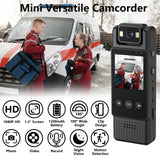 Outdoor Sports Night Vision Camera With 180 Degree Rotation For Video Recording - Side View