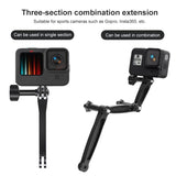 Extend your Action Camera's Reach with Aluminum Arm Grip - 8.8cm - Rear View