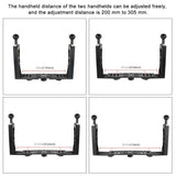 Upgraded Dual Handheld Diving Arm for Underwater Photography