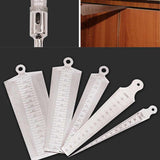 Stainless Steel Taper Gauge for Precise Measurement - Rear View