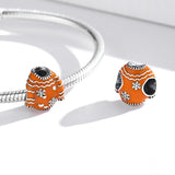 925 Sterling Silver Sweater Bead Bracelet / Necklace Accessory - Rear View