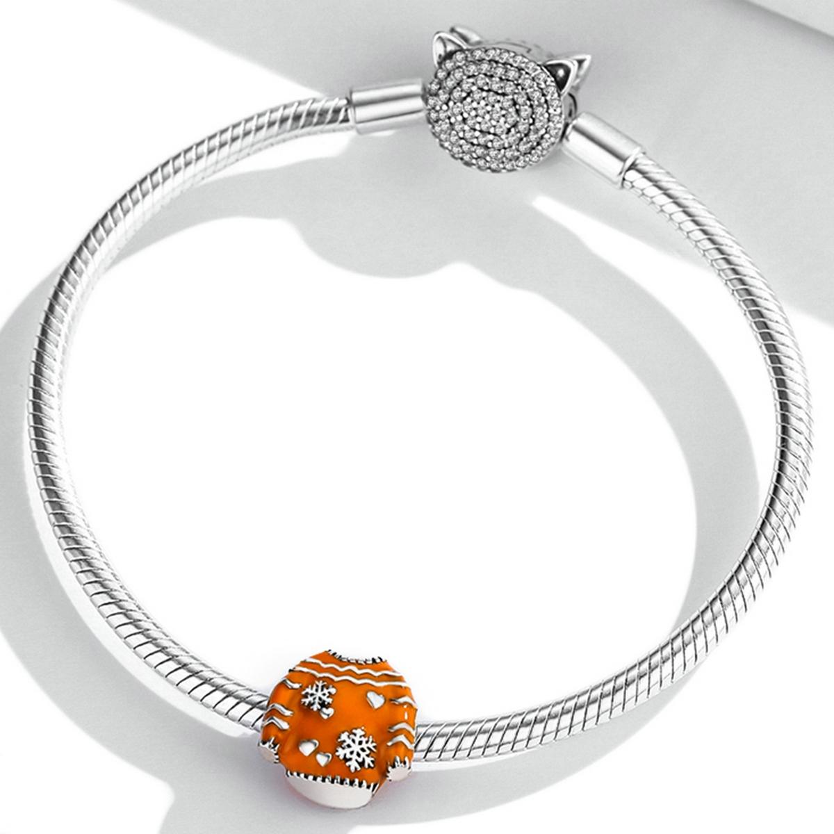 925 Sterling Silver Sweater Bead Bracelet / Necklace Accessory