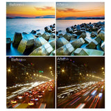 58mm Nd Filter Kit for Gopro Xiaomi Yi and Sjcam Action Cameras - Rear View