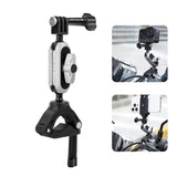 Universal Phone Mount for Handlebars with Clamp and Screw - Front View