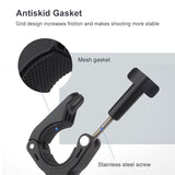 Universal Phone Mount for Handlebars with Clamp and Screw - Top-Down View