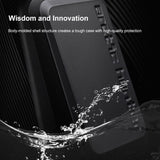 Sturdy Computer Backpack With Shock Resistance - Top-Down View