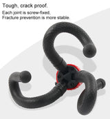 Flexible Mini Octopus Tripod with Phone Clamp for Iphone Galaxy Huawei Gopro - Close-Up Angle