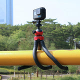 Flexible Mini Octopus Tripod with Phone Clamp for Iphone Galaxy Huawei Gopro - Extra Image