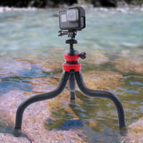Flexible Mini Octopus Tripod with Phone Clamp for Iphone Galaxy Huawei Gopro - Extra Image