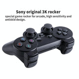 32Gb 4K Retro Game Stick + 2 Wireless Gamepads & 3000 Games - Top-Down View
