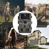 Outdoor Infrared Field Camera for Orchard and Forest Surveillance - Close-Up Angle