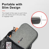 Amagisn Storage Bag for Insta360 X4 - Protective Clutch Case - 45-Degree Angle