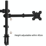 Rotatable Dual Screen Laptop Stand for Desktop