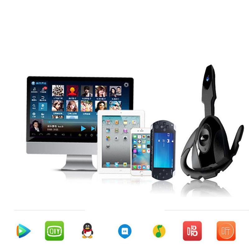 Scorpion Bluetooth Earphone - Unilateral Hanging Black Hole 5.0