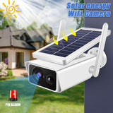 Solar-Powered 1080P Wifi Security Camera With Motion Detection And Night Vision - Extra Image