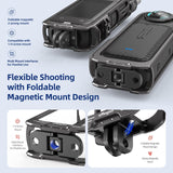 Amagisn Metal Protective Housing for Insta360 X4 with 2 Claws and Rabbit Cage - Extra Image