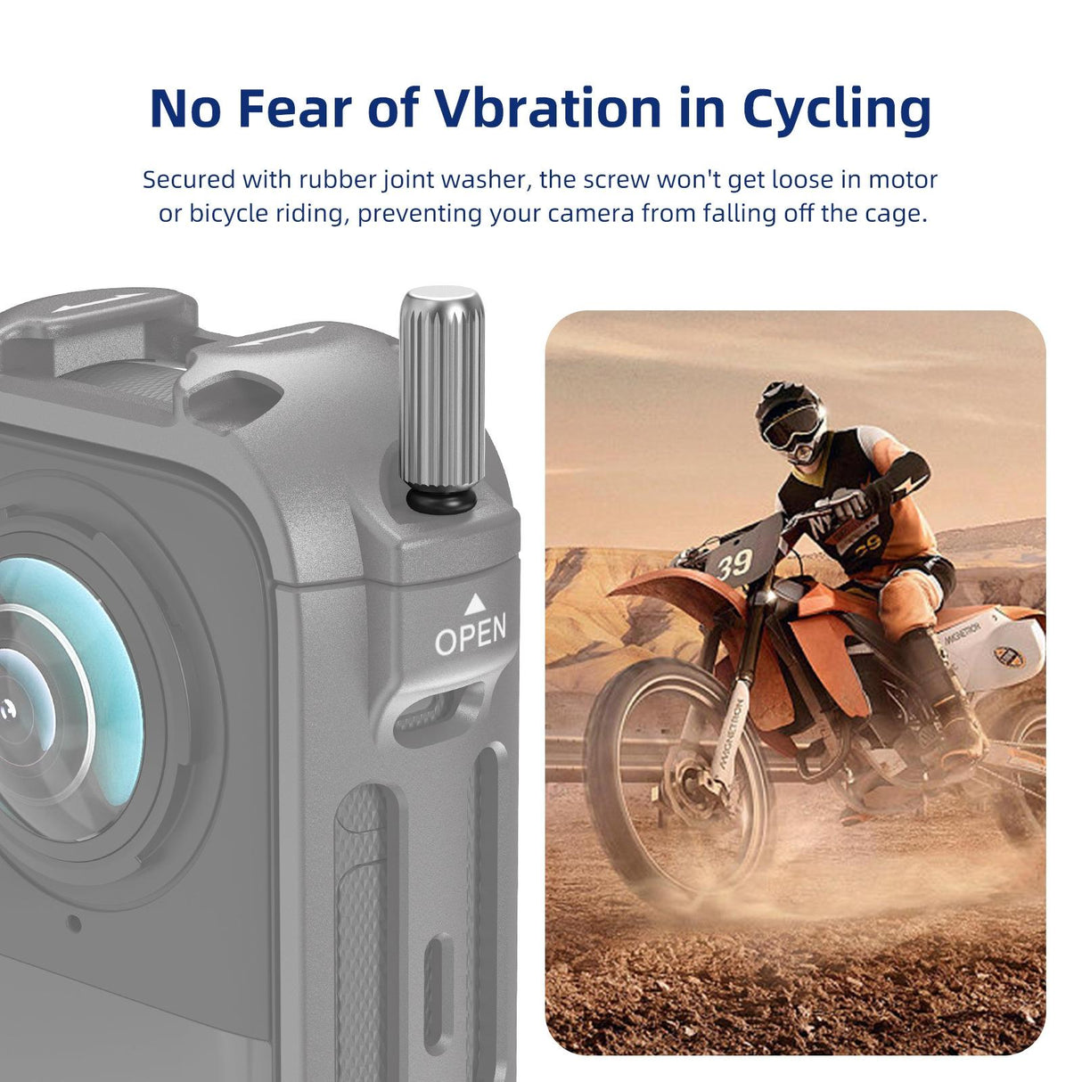 Amagisn Metal Protective Housing for Insta360 X4 with 2 Claws and Rabbit Cage