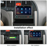 6.2 Inch Single Butt Carplay Car Monitor - Universal Wired Mp5 Player - Standard + 12 Light Camera