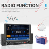 6.2 Inch Single Butt Carplay Car Monitor - Universal Wired Mp5 Player - Standard + 12 Light Camera - Extra Image