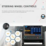 6.2 Inch Single Butt Carplay Car Monitor - Universal Wired Mp5 Player - Standard + 12 Light Camera - Extra Image