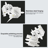 Stainless Steel Welding Ruler for Inspection - Measure Gauge - Extra Image