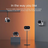 360 Degree Rotating Mini Android Projector - 150 Lumens 1280X720P - Close-Up Angle
