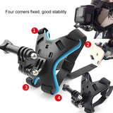 Universal Motorcycle Helmet Mount for Action Camera and Phone - Rear View
