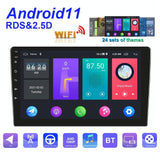 9 Inch Android Wifi Car Navigation Player 2 + 32G Reversing Video Standard + 12Lights Camera - Top-Down View