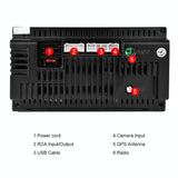 9 Inch Android Wifi Car Navigation Player 2 + 32G Reversing Video Standard + 12Lights Camera - Rear View