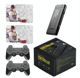 Wireless K9 Game Console With 100000 Built-In Games Double Battle 32G Storage - Rear View