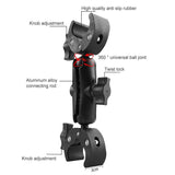 18cm Dual Head Motorcycle Handlebar Mount - 28Cm