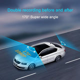 Hd Dual Camera Car Dash Cam with Night Vision and Wifi - 4k