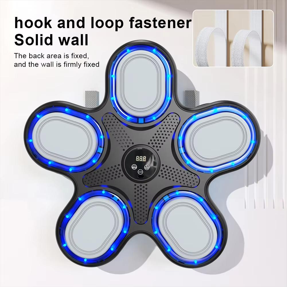 Bluetooth Music Boxing Machine With Adult Gloves - Reaction Training - With Children Gloves