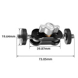 Multi-Function Magic Arm Clamp For Versatile Mounting - Side View