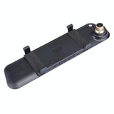 Rearview Mirror Dvr with Left Screen Display - Side View