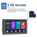 7 Inch Android Wifi Car Navigation Reversing Video Player - 2 + 32G Standard + 12Lights Camera - 45-Degree Angle