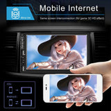 7 Inch Car Mp5 Player With Bluetooth / Fm Remote 8 Led Camera - Close-Up Angle