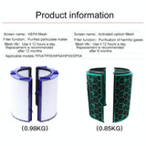 Compatible Air Purifier Filter for Dyson Tp04 / Dp04 / Hp04 - 45-Degree Angle