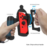 Oled Switch Fishing Rod for Aquarium Game - Left / Right Handle - Rear View