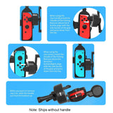 Oled Switch Fishing Rod for Aquarium Game - Left / Right Handle - Close-Up Angle