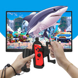 Oled Switch Fishing Rod for Aquarium Game - Left / Right Handle - Low Angle
