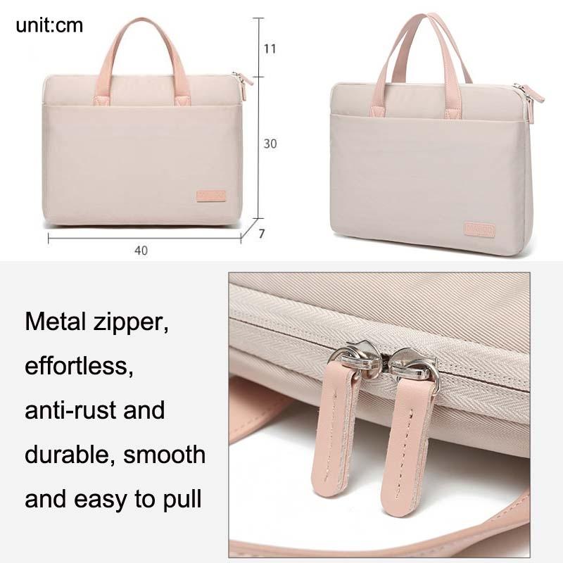 Ultra-thin Messenger Laptop Bag for Macbook 15.6-16.1 Inches - Gray