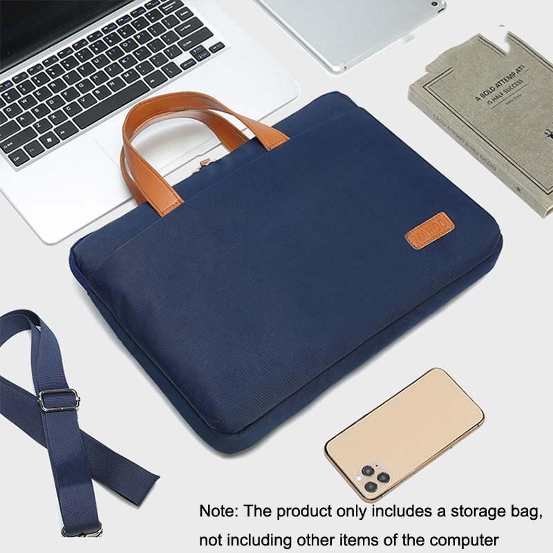 Ultra-thin Messenger Laptop Bag for Macbook 15.6-16.1 Inches - Gray