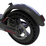 Electric Scooter Tire - 6.5x1.85 Solid Honeycomb Design - Rear View