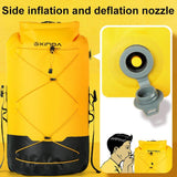 Waterproof Outdoor Stream Tracing Backpack Black 16L - Yellow-36L - Low Angle