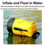 Waterproof Outdoor Stream Tracing Backpack Black 16L - Yellow-36L - Extra Image