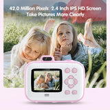 Smart Kids Thermal Camera With Printing Paper - 2.4 - Blue Focus - 503Af Pink Focus